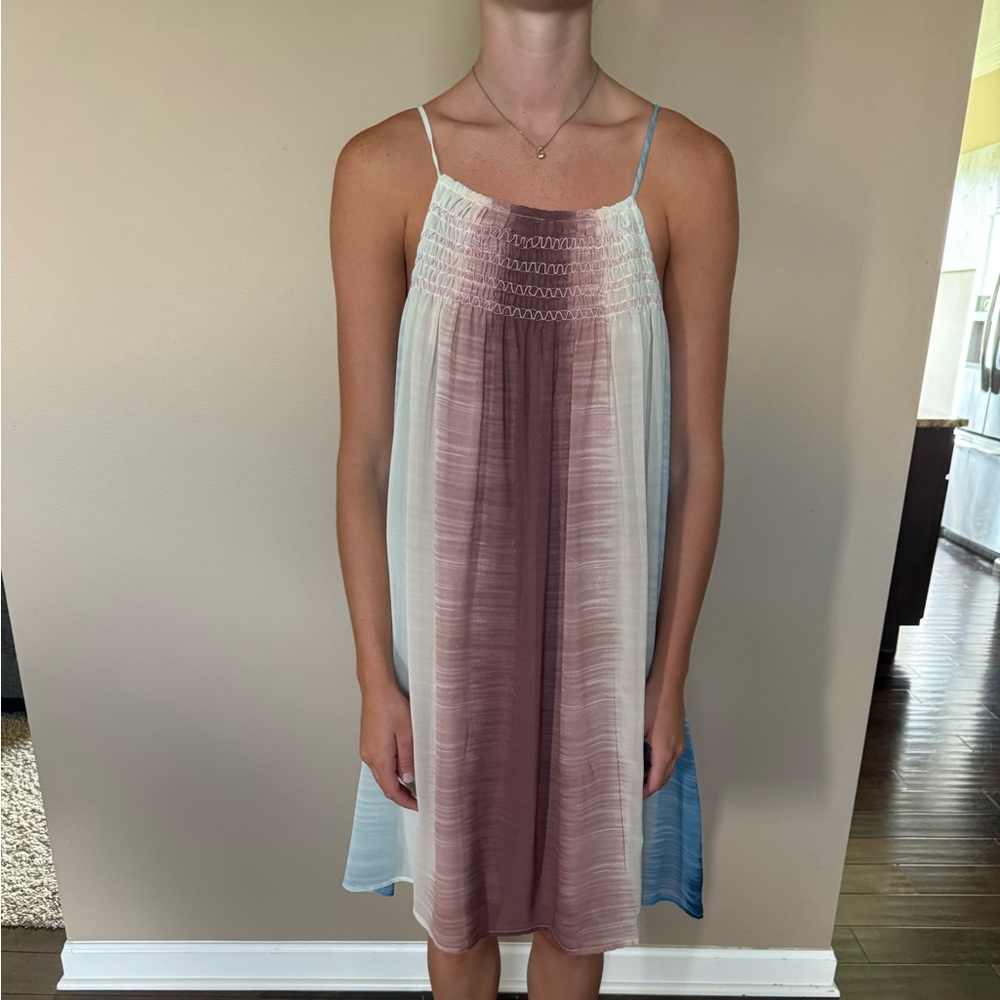 Multicolor Sleeveless Dress